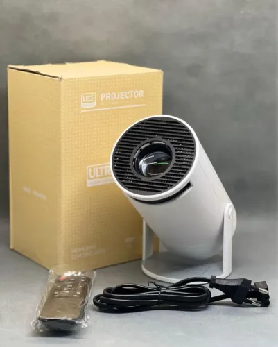 Projetor HY300 telão de cinema com Android