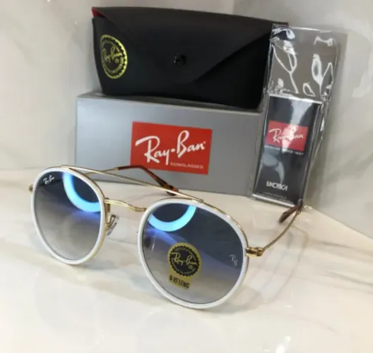 Óculos de sol Ray-Ban Round Blazer v5 ( Entrega Imediata )