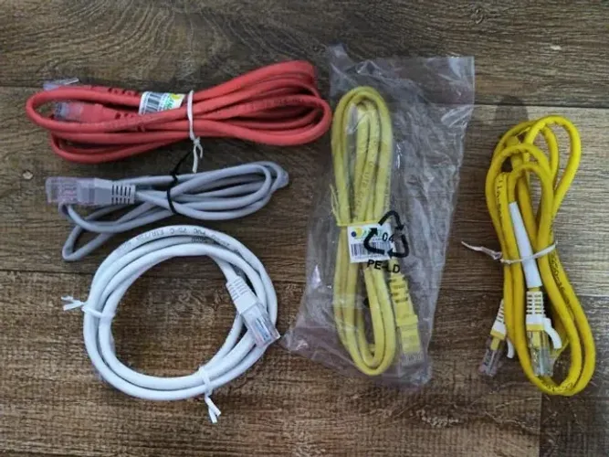Cabo De Rede Ethernet RJ45 Patch Cord Lan