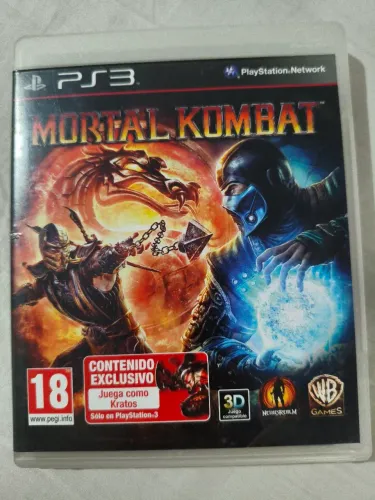 Mortal Kombat Exclusivo Kratos - PS3