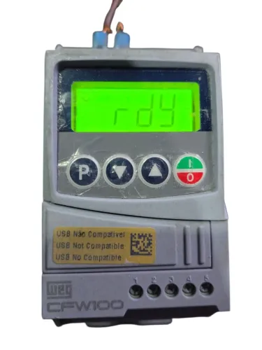 Inversor de Frequência Weg CFW100 Mono 1cv