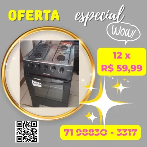 Fogão Braslar Entrego Hoje 