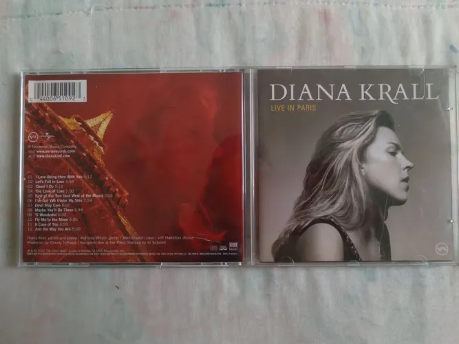 CD Diana Krall - Live in Paris