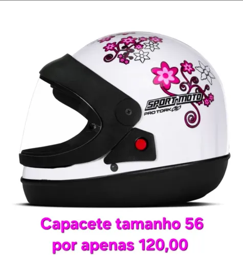 Capacete N56 Original. Novo lacrado. 