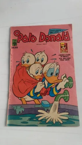 Gibi antigo Pato Donald número 1430 de 1979.