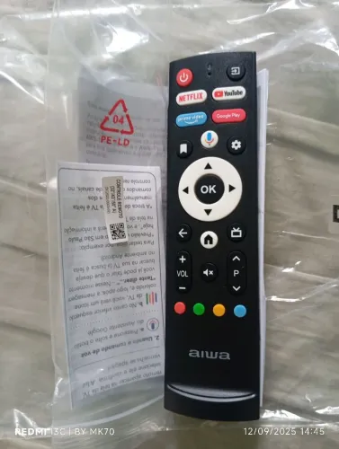Controle remoto original Aiwa 32 polegadas 