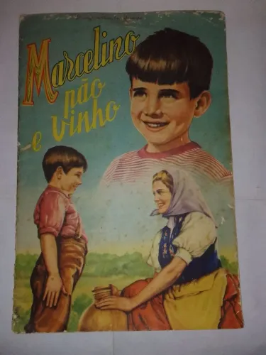 Álbum de figurinha completo antigo Marcelino pão e vinho