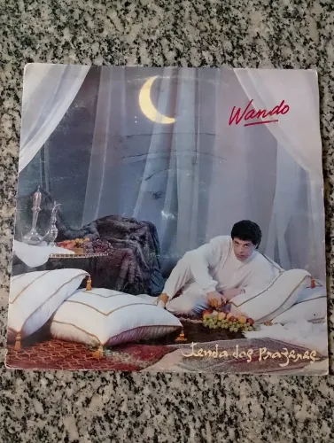 LP vinil Wando - Tenda dos Prazeres (1990) com encarte