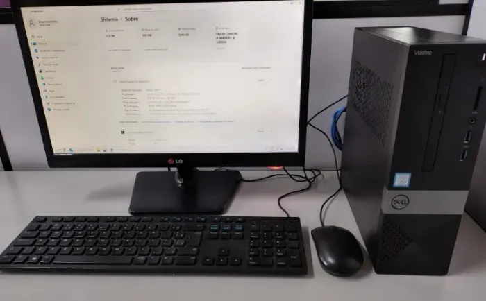 PC Dell Vostro 3470 (Core i5-8400) + Monitor 19'' LG!
