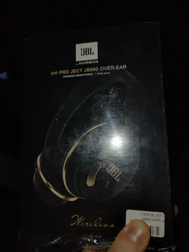 Fone jbl pro ject jb860 over hear | training | metal (lacrado)