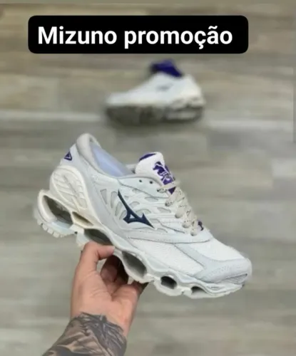 Tênis Mizuno Wave Prophecy flor de lótus - Promoção!