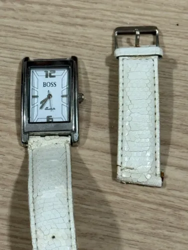 Relógio Boss Quartz - Aço Inoxidável - A prova d'água