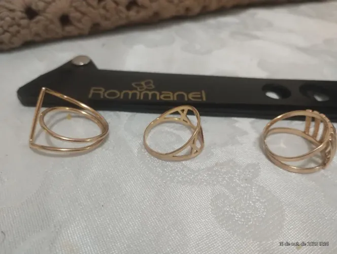 Anéis Rommanel 