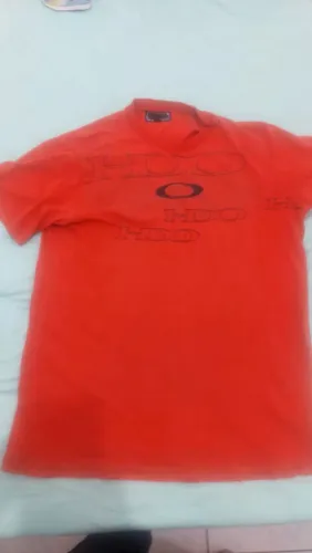 Camiseta Oakley Vermelha raridade original tamanho  p
