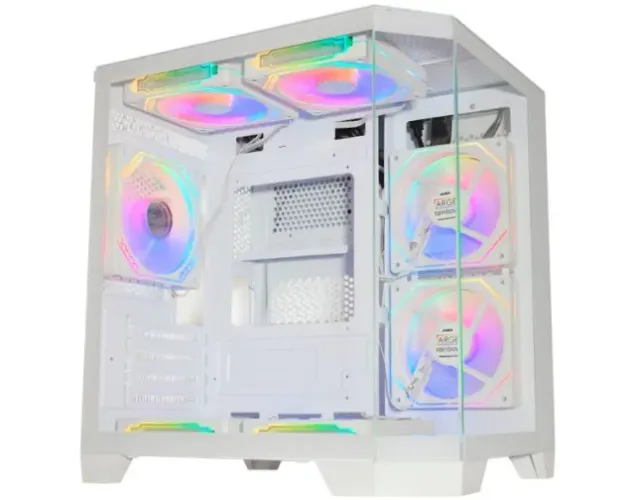 Gabinete AQUÁRIO ÂNGULO MICRO WHITE CG-W620- ENTREGA GRATIS E GARANTIA DE 1 ANO EM ATÉ 12X