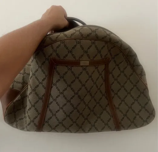 Bolsa / mala Victor Hugo de Viagem Marrom