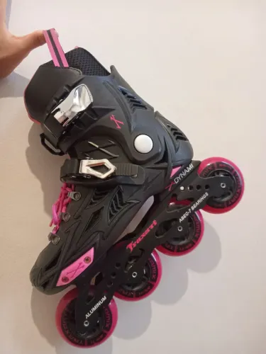 Patins Dynamix Rose - 80mm ABEC-7