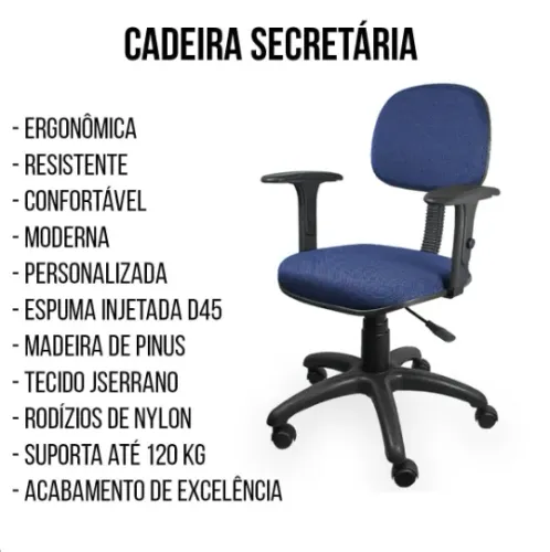 CADEIRA SECRETÁRIA 