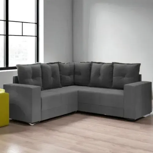 Sofá de canto decorativo para sala 
