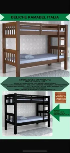 Beliche Camabel Itália - madeira maciça promoção