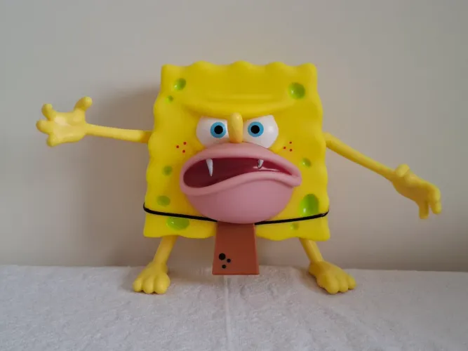 Bob Esponja das Cavernas - Spongegar (Masterpiece Meme) Mattel