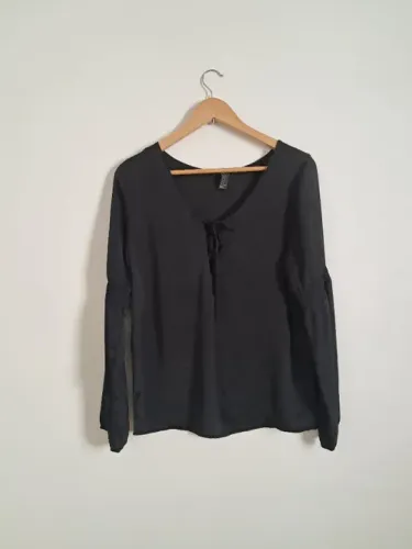 Blusa Bata Manga Longa Feminina Forever 21