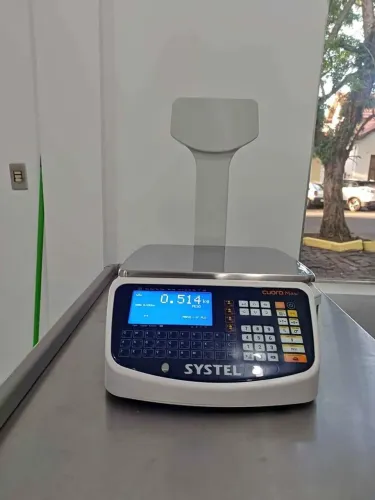 Balança etiquetadora Systel - Marcos