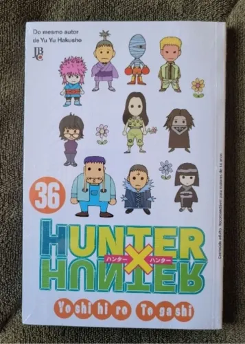 Hunter x hunter 36 novo 