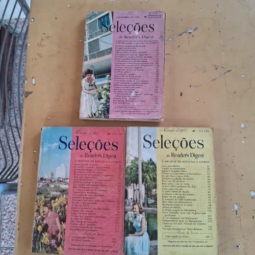 Revistas Seleções reader's digest exemplares avulsos 