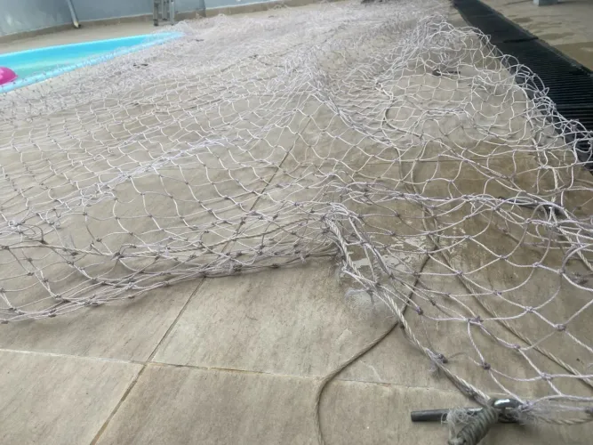 Rede para piscina 2.70 x 6 metros