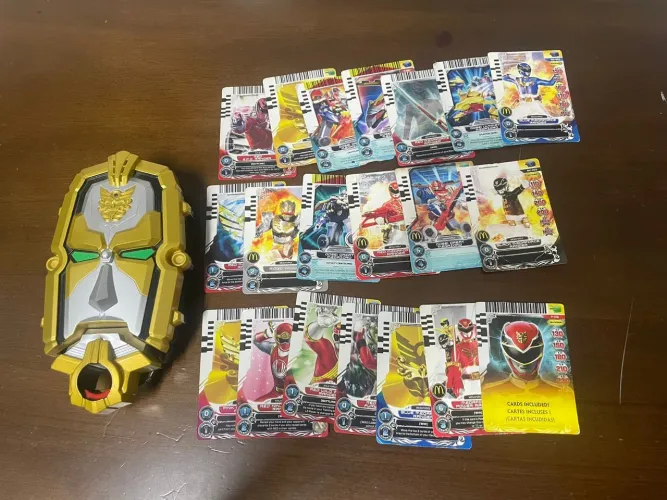 Power Rangers Megaforce - Cartas e Morfador