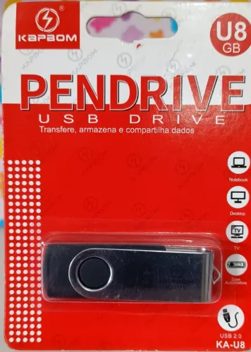 Pen Drive 8 Gb Kapbom  Usb 2.0 !!  Original com garantia 