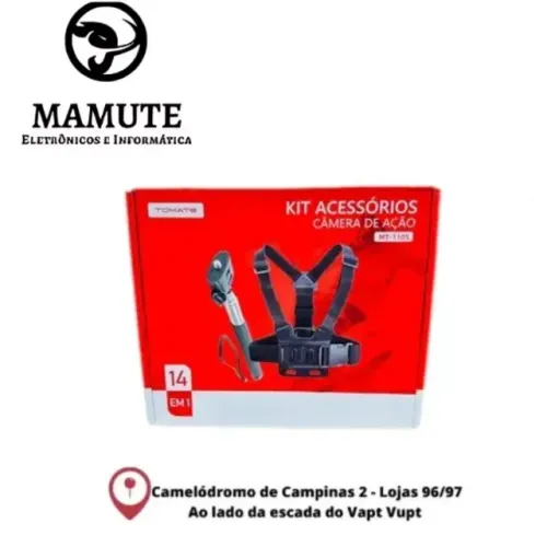 Kit Acessórios Camera de Ação 14 em 1