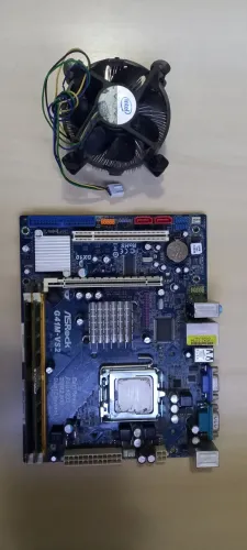 Placa Mãe ASRock G41M-VS2 + Processador Intel Celeron E3400 + 4GB de Memória RAM DDR2 800