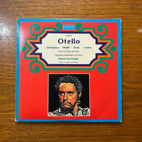 LP Otello com 3 discos 