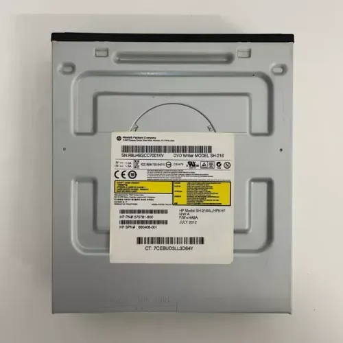 Drive Gravador E Leitor Cd/dvd Sh-216 Sata Preto Hp