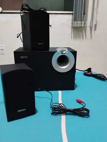 CAIXA DE SOM COM SUBWOOFER M206BT BLUETOOTH 34W RMS EDIFIER - PRETO