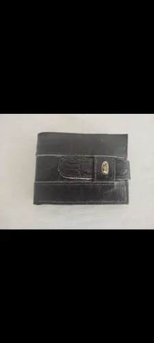 Carteira preta Nitty Couros 