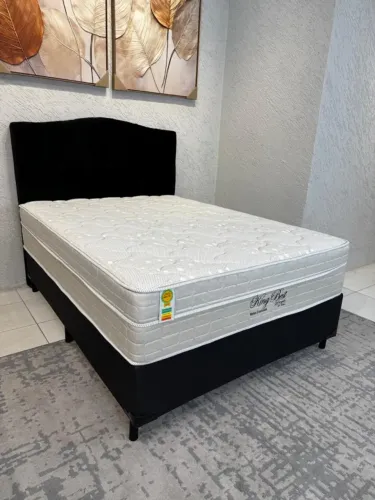Conjunto: Colchão King Best + Base Box Casal