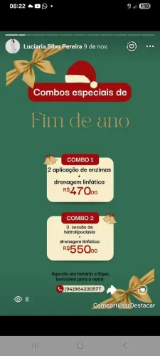 Aplicação de enzimas natal chegando