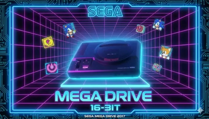 Mega Drive 2017 Completo e Recheado de jogos