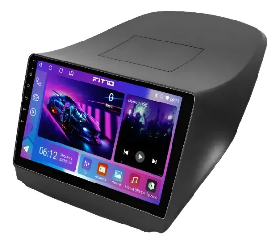 Multimidia Hyundai Ix35 Android 14 Carplay 4gb 64gb 10p Preto - 10 Polegada