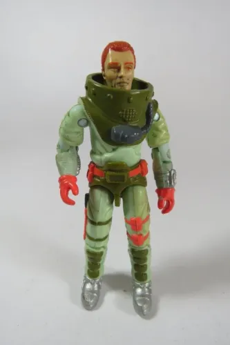 BRINQUEDO ANTIGO 06 - BONECO LOOSE `DEEP SIX - GI JOE` - HASBRO 1989. Sem Acessórios. 