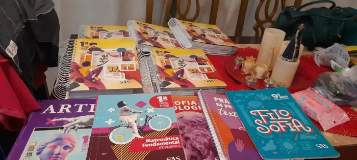 Livros Didáticos 1º Ano Ensino Médio - SAS