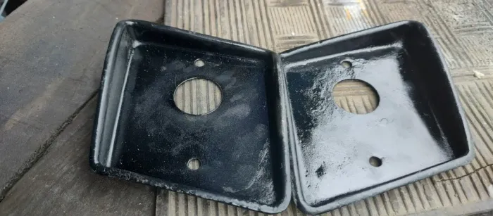 Par Suporte Lanterna Traseira Chevette 81 82 Originais Usado 