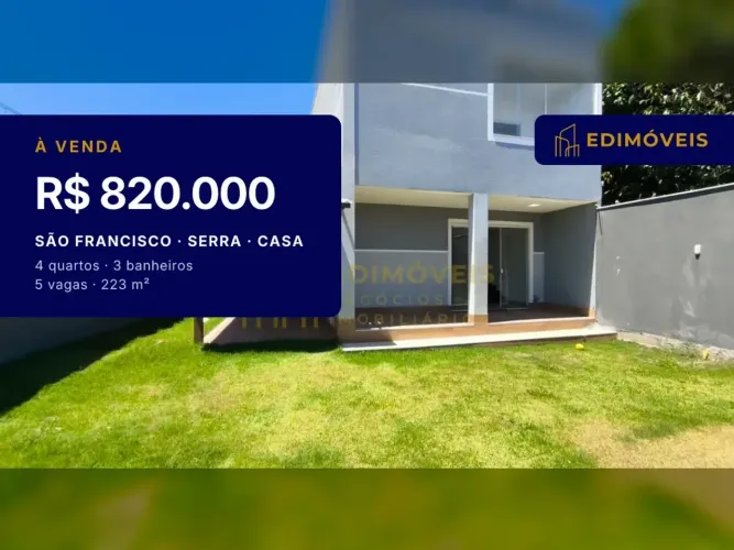 Seu Novo Lar em São Francisco: Casa com 4 Quartos e Jardim Planejado