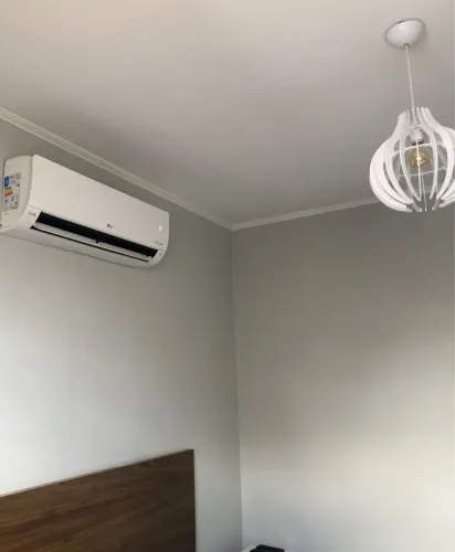 A instalação de ar condicionado