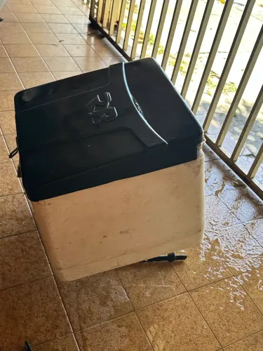 Baú para 160 já vai com suporte chapam