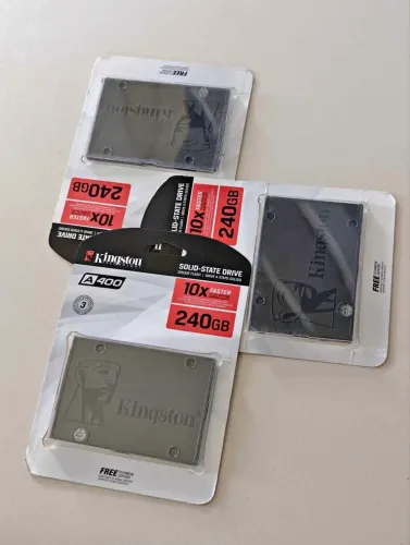 SSD Kingston A400 240GB - NOVO/LACRADO