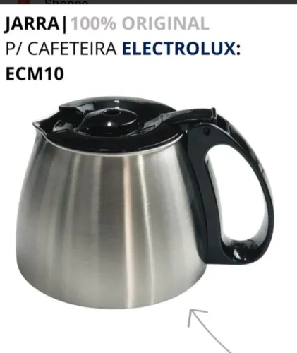 Cafeteira elétrica electrolux 